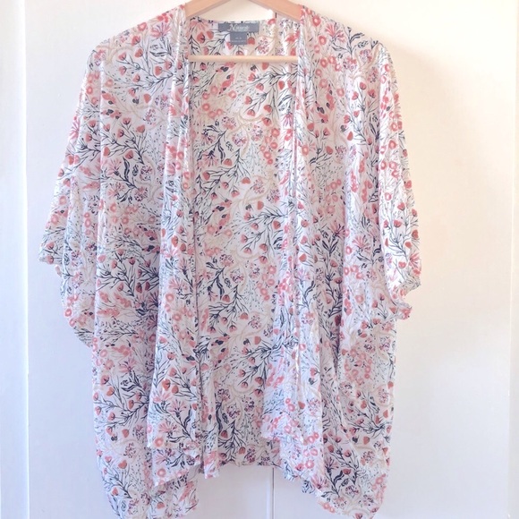 Natural Reflections Sweaters - 50% off in bundle - Natural Reflections Floral Kimono